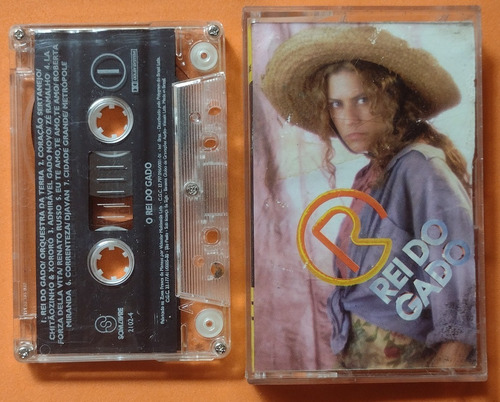 Fita Cassete O Rei Do Gado 1998 Djavan Zé Ramalho K7 (Usado)