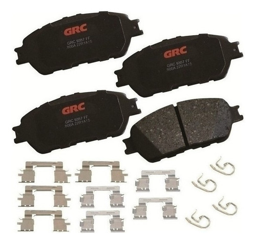 Balatas Delanteras Para Toyota Tacoma 2007 Grc Ultra Ceramic