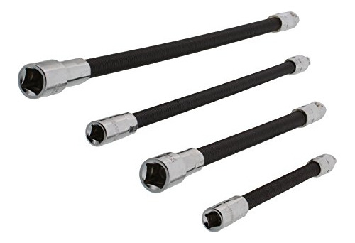 Abn - Juego De 4 Cables De Extensión Flexibles Para Enchufes