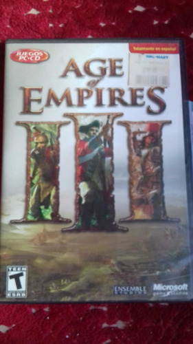 Juego De Pc Age Of Empires 3