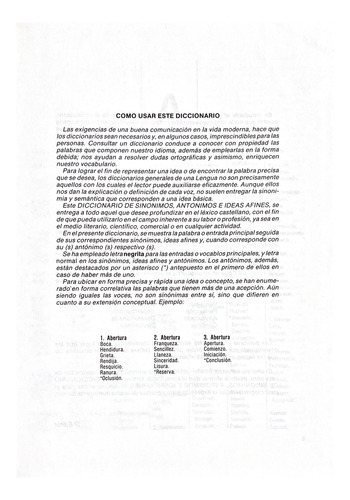 Gran Diccionario Sinónimos, Antónimos Y Parónimos E Ideas