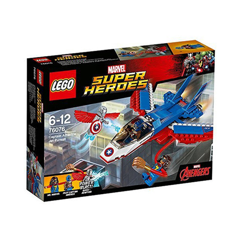 Lego Super Heroes Jet Del Capitán América - Mosca