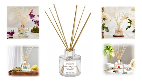 10 Souvenirs Difusor Aromático Vidrio De 110cc Personalizado