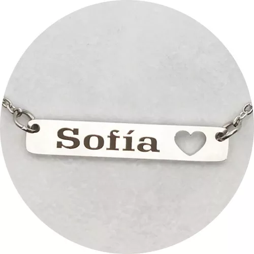 COLLAR CON NOMBRE PERSONALIZADO A LÁSER – Soso Peru