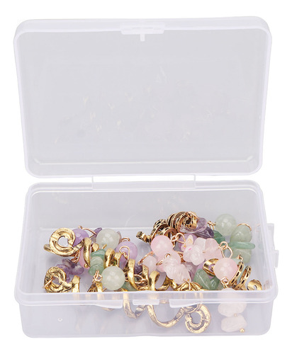 Juego De 6 Piezas De Joyas Para Rastas, Color Verde, Rosa Y