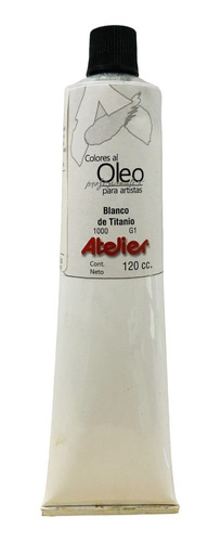 Oleo Atelier 120 Cc Blanco De Titanio X 1