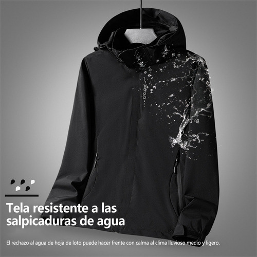 Deporte Y Ocio Senderismo Chaqueta Impermeable Cortaviento