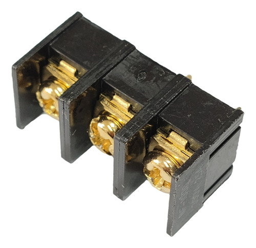 Terminal De 3 Pines Paso 10 Mm 300v 25a (10 Piezas)