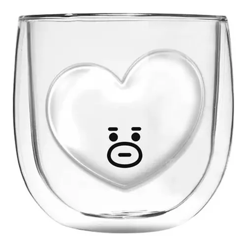 Tazas De Vidrio Bt21, Bts (Usado)