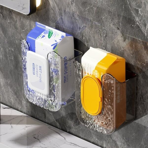 2pcs Caja Para Toallitas De Cocina De Pared Para Inodoro