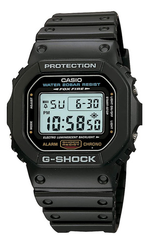 Reloj G-shock Dw-5600esf22-1vcr Sneaker Fever-negro