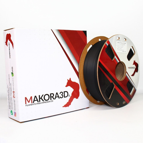 Imagen 3 de 8 de Filamento Pla+ Makora3d - Rollo 1kg 1.75mm 3d Print Colores