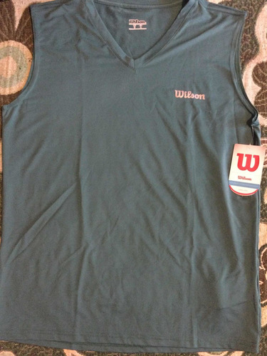 Playera Wilson Verde Grande Original Nueva