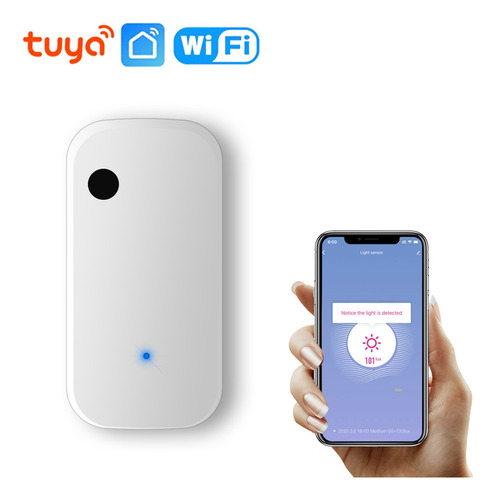 Sensor De Luz Tuya Wifi Sensor De Iluminación Para El Hogar