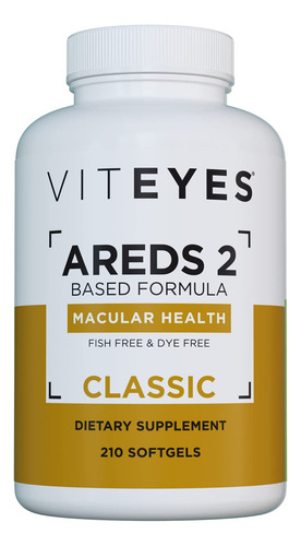 Viteyes Areds 2 Classic Macular Health Formula Softgels, Vit