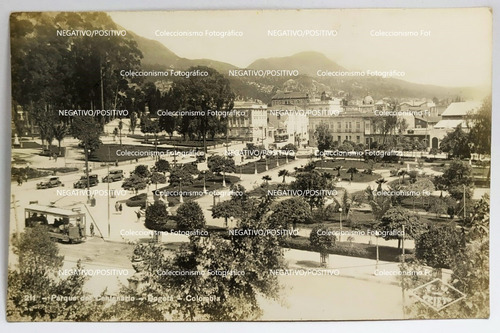 Fotografía Antigua Original De Época Bogotá