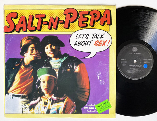 Salt-n-pepa - Let's Talk About Sex! - Vinilo Europe Nm/ex