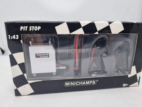 Minardi Pit Stop Mecanicos 2003 1/43 Minichamps