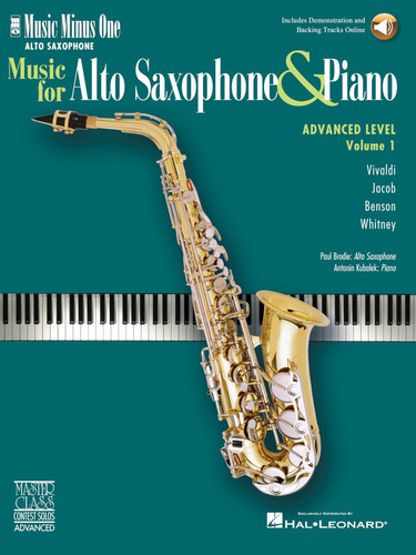 Advanced Alto Sax Solos - Volume 1music Minus One Alto Saxop