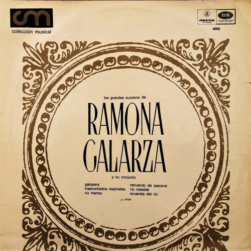 Ramona Galarza - Los Grandes Sucesos Lp R W