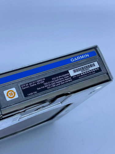 Transponder Avião Garmin Gtx 23 Es Ads-b Gtx23es G3x Remoto (Usado)