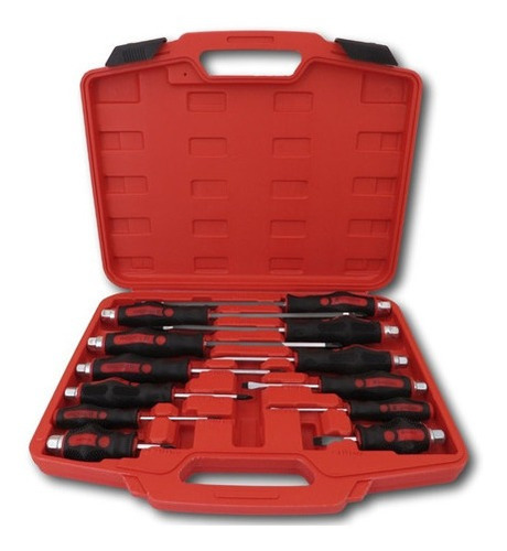 Kit Set 12 Piezas Destornilladores Precision Mecanica Uso