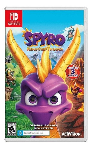 Juego Spyro Reignited Trilogy Nintendo Switch Nintendo