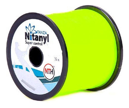 Bobina 1/4 Lb Nylon Nitanyl 0,60 Mm - 20 Kg Verde Excelente 