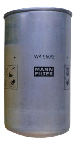 Filtro Combustible Mann Wk950/3 Mercedes Benz Komatsu Psc744