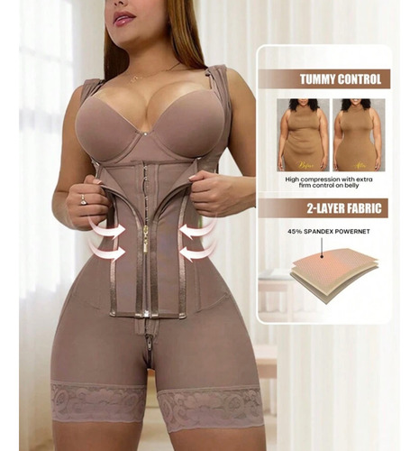 Fajas Reductoras Compresión Cirugías Liposucción Post Parto Ultra Fuerte L