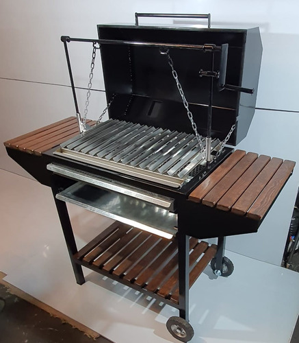 Imagen 1 de 10 de Parrilla Argentina Para Jardin