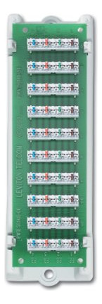 Leviton 47689-b Módulo De Teléfono Con Puente 1x9 (con Sopor