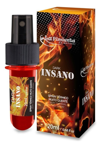 Gel Excitante Dark Insano Hot Intenso 20ml - La Pimienta