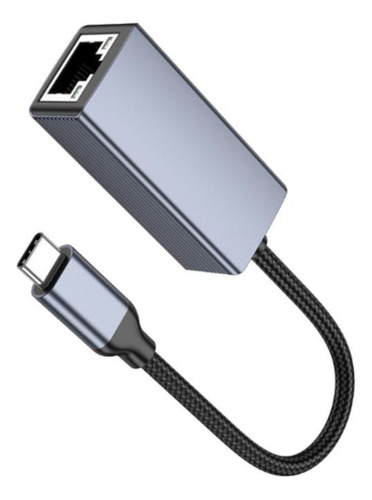 Adaptador Hoco Red Ethernet Rj45 A Type-c 1000 Mbps
