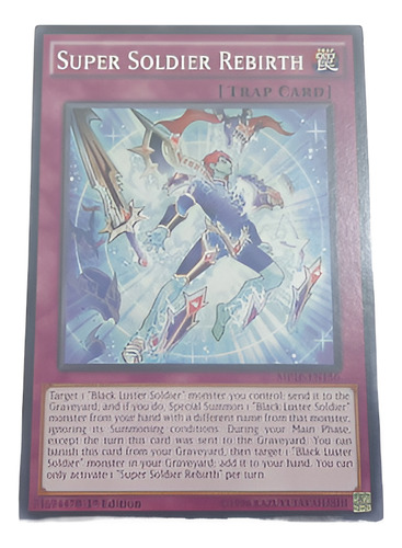 Super Soldier Rebirth - Yugioh (Usado)
