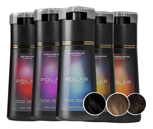 Ib Shampoo De Tintura Cabelo Polar, Cuidados Com Os Cabelos