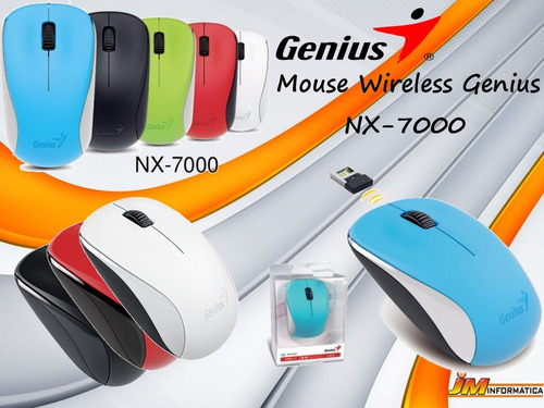 Mouse Inalambrico Genius Nx 7010 Wireless