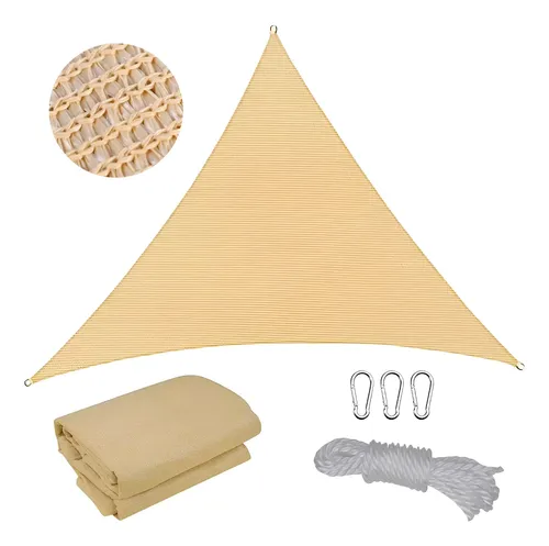 comprar Toldo Lona Vela Sombra Triangular 3x3x3 M Anti Uv
