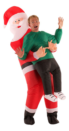 Morph - Disfraz Inflable De Papa Noel, Disfraz De Navidad Pa