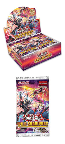 Juego De Cartas Yugioh Wild Sirvivors Box Original 