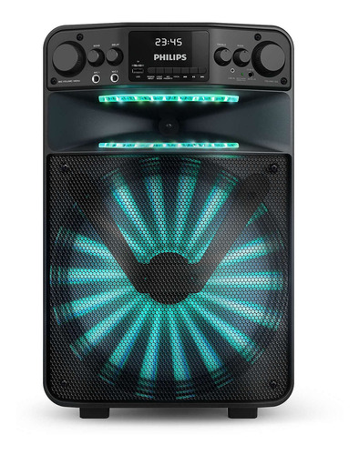 Parlante Portatil Philips Karaoke Bluetooth Luces Tanx50/77
