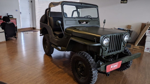 Imagem 2 de 11 de Jeep Willis Militar 1952 4x4 Capota / Lona