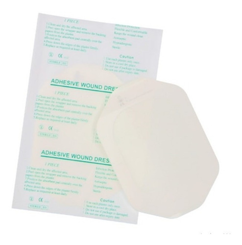 Imagen 3 de 5 de Pack Apósito Adhesivo Transparente 10x12 Zona Medica