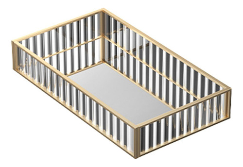 Compatible Bandeja De Espejo De Cristal Bandeja De