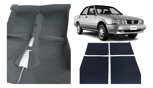 Nissan-kit Alfombra Sentra Con Bajo-alfombra Hasta Mod- 2005