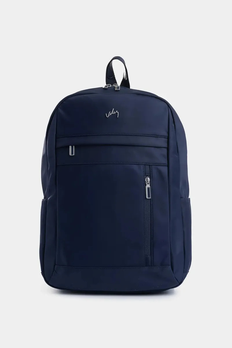 Vélez Morral Sierra En Lona Para Hombre Manija Cuero Azul Os Color Azul oscuro