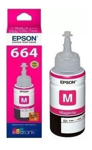 Tinta Epson Original T664320 T664 L355 L380 L395 L495 L1300