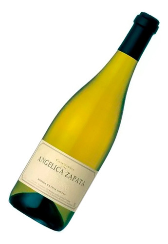 Vino Blanco 100% Chardonnay Angelica Zapata Botella X 750ml