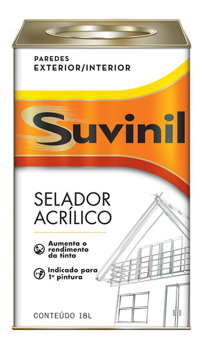 Selador Acrilico Suvinil 18l