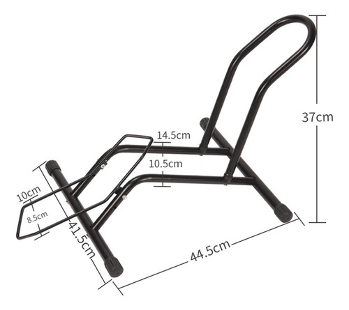 Tipo De Piso De Bicicleta Estante De Estacionamiento Soporte